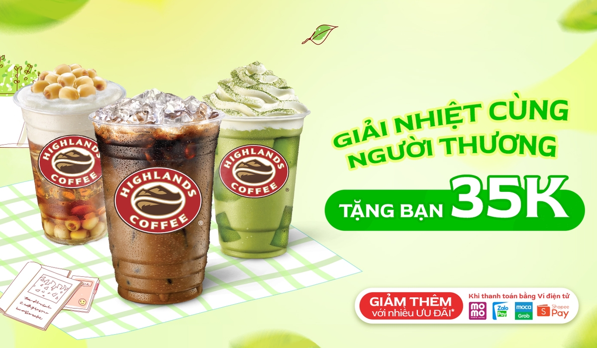 So sánh ưu đãi highland trên các ví điện tủ