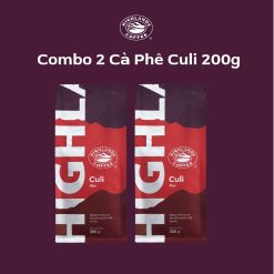 Combo 2 gói Cà Phê Rang Xay Culi Highlands Coffee 200g/gói